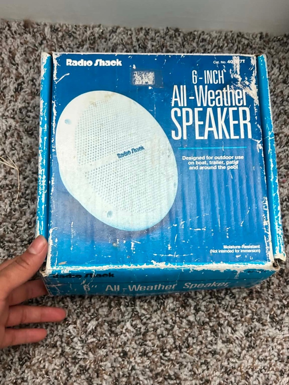 6-Inch All-Weather Speaker - White